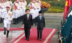 Chủ tịch nước chủ trì lễ đón Quốc vương Brunei